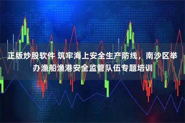 正版炒股软件 筑牢海上安全生产防线，南沙区举办渔船渔港安全监管队伍专题培训